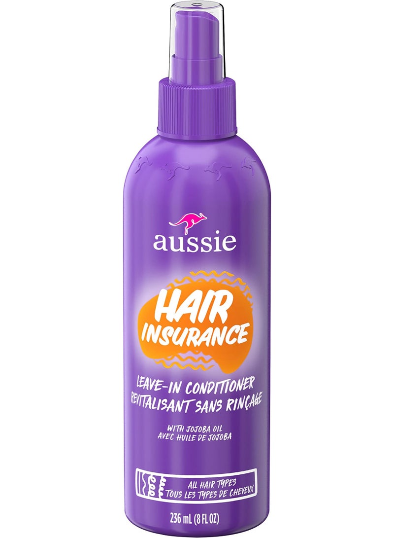 أوسي اوسي‏, Hair Insurance, Leave-In Conditioner with Jojoba Oil, All Hair Types, 8 fl oz (236 ml) - Image 1